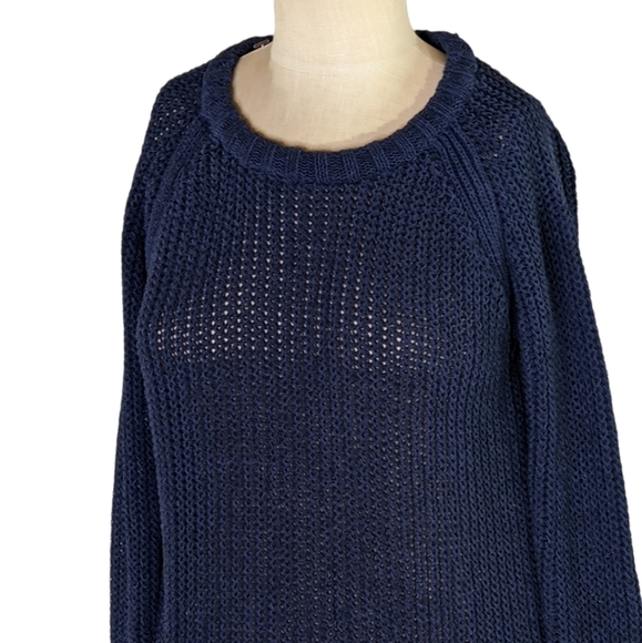 Rag & Bone Navy Oversized Sweater , XS , EUC - Picture 1 of 5